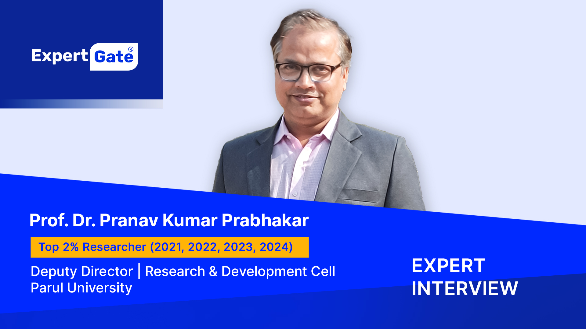 World's Top 2% Biotechnology Scientist Dr. Pranav Kumar Prabhakar joined expertgate video thumnail